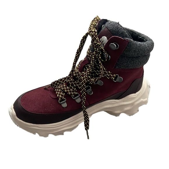 NEW Sorel Kinetic Breakthru Conquest Suede Boot Platform Chunky waterproof - Picture 6 of 11